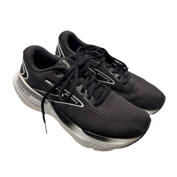 Brooks Glycerin 21 GTS Women's Running Shoes In black and white  Size 9.5 - Picture 1 of 8